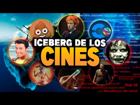 ICEBERG de los CINES 😱 (Momentos increíbles, casos atrocez, películas malditas...)