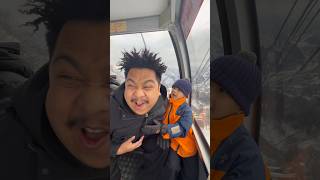 เจอหิมะครั้งแรก #พ่อลูกเล่นเกม