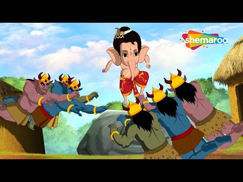 શું ગણેશજી આટલા બધા રાક્ષસો સામે લડી શકશે? | Bal Ganesh And Super Hero Compl - 36 | Gujarati વાર્તા