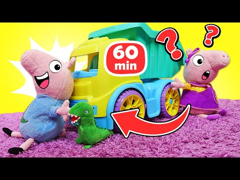 Une super compilation de jeux avec Peppa Pig et d'autres jouets🐷Viens t'amuser !