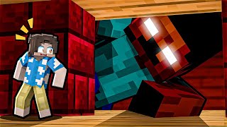 YÜCE USTA'nın KALESİNDE KÜÇÜLEREK BİR GECE GEÇİRDİM - Minecraft