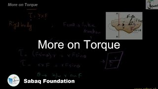 More on Torque