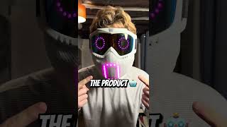 The Prototype VS Final product #prototypevsproduct #qudimask