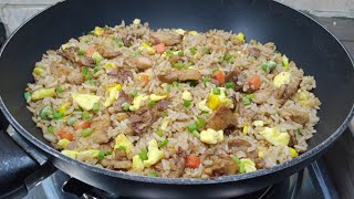 RESTAURANT STYLE, SUPER EASY AND DELICIOUS CHICKEN FRIED RICE! A MUST TRY RECIPE!