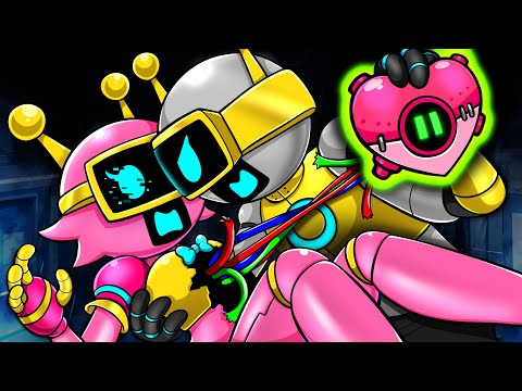 Fun Bot Steals Pink Bot's Heart?! | Incredibox Sprunki Animation