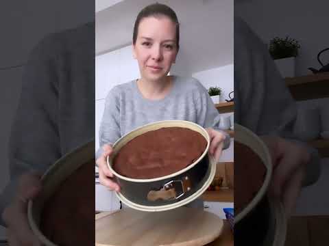 Recept na čokoládový dort najdete v komentářích 🎂 #dort #narozeniny #narozeninovydort #cokolada
