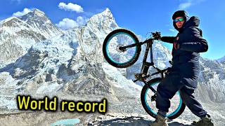 ✅FINAL⚡️WORLD RECORD⚡️Conquering Everest⚡️What Electric FatBike is capable of in the MOUNTAINS Part6