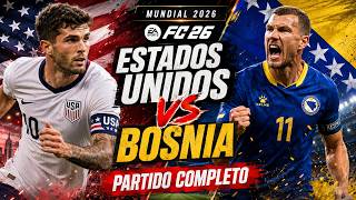FC 26 Mundial 2026: Estados Unidos vs Bosnia y Herzegovina - Xbox Series S Gameplay (4K60)
