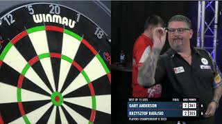 Final Players Championship 8 2023 Gary Anderson vs Krzysztof Ratajski