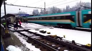 Drama v Zábřehu. Rodinu málem smetlo pendolino