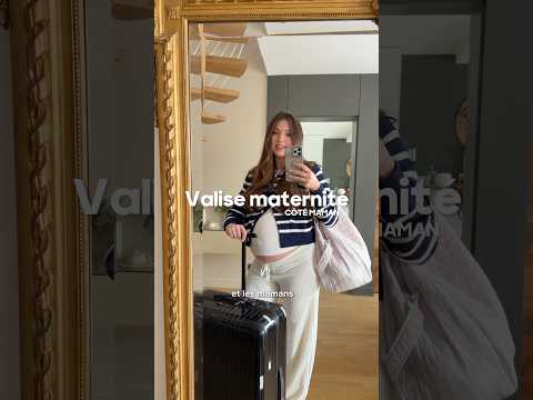Valise de Maternité & Sac d’Accouchement côté Maman♥️
