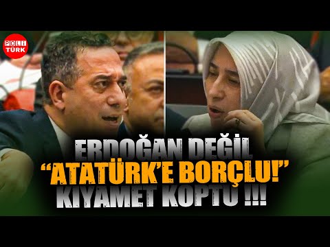 AKP'li Özlem Zengin Erdoğan'ı Övünce CHP'li Ali Mahir Başarır Mecliste Kıyameti Kopardı!