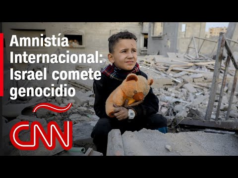 Informe de Amnistía Internacional dice que Israel comete genocidio en Gaza