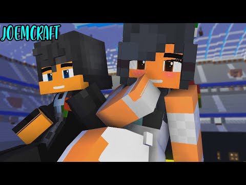 WEDDING DAY DANCE APHMAU AND AARON | SUPER IDOL DANCE | MIRROR DANCE - Minecraft Animation