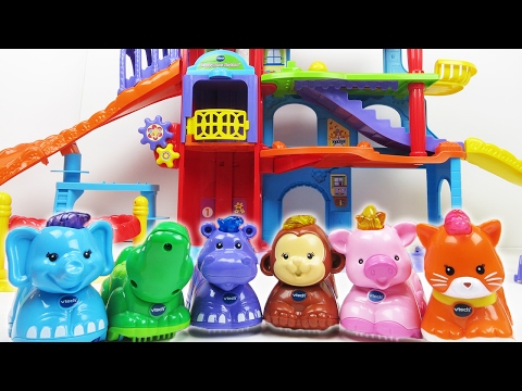 Happy Paws Playland! Fun Video with Colors & Animal Names! VTech GoGo Smart Animals!