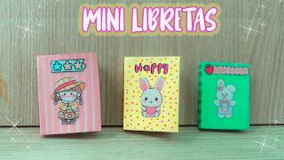 Cómo hacer Mini Libretas Kawaii!! Súper fáciles y lindas