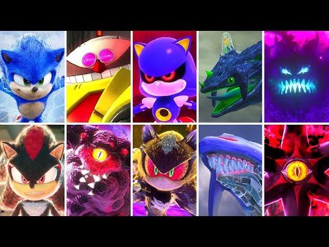 Sonic X Shadow Generations - All Bosses (Hard Mode)