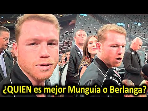 Canelo Álvarez REVELA QUIEN ES MAS FUERTE, Berlanga o Munguía?