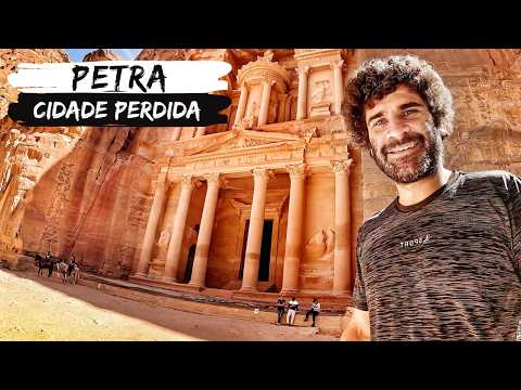 VISITAMOS PETRA - A CIDADE ESCAVADA NAS MONTANHAS