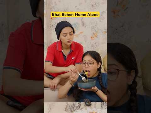 Bhai Behen Home Alone | Indian Mom Goes to Market | Brother Sister Fights
