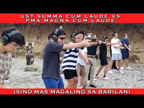 SUMMA CUM LAUDE VS MAGNA CUM LAUDE (BASIC PISTOL SHOOTING CHALLENGE)