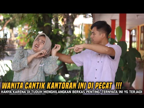 WANITA CANTIK KANTORAN INI DI PECAT !!! HANYA KARENA DI TUDUH MENGHILANGKAN BERKAS PENTING, TERNYATA