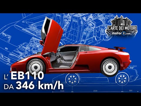 BUGATTI EB110: ha "battuto" l'F40... ecco come!