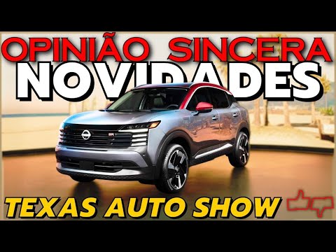 CARROS NOVOS podem VIR para o BRASIL: Texas Auto Show tem Nissan KICKS, Hummer, Toyota PRIUS, Ford