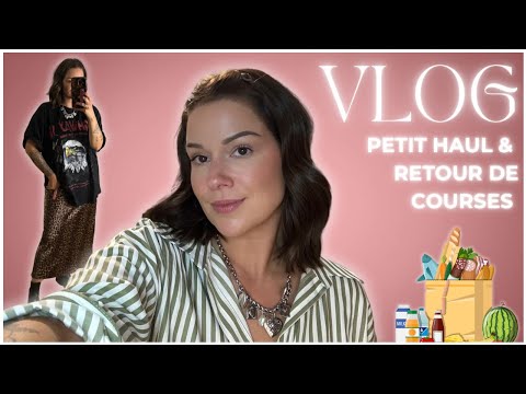 VLOG : Petits achats Mango, Primark.. & Retour de courses 🍎