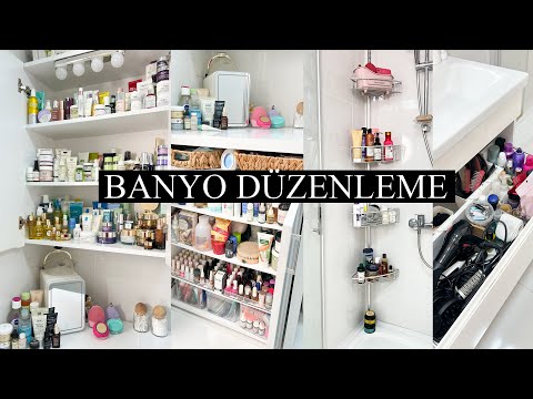 Banyo Düzenleme & Temizlik Vlog |  🎁YılbaşıHediyeli