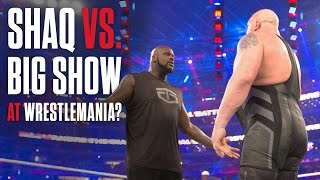 ¿Big Show vs Shaq en WrestleMania 33?