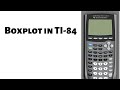Box Plot Functions on TI-84