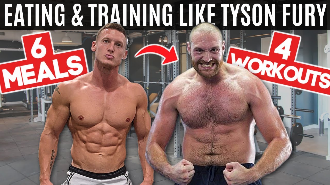 Eating & Training like Tyson Fury for 24 Hours.