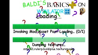 Baldi's basics plus on winlator gameplay!
