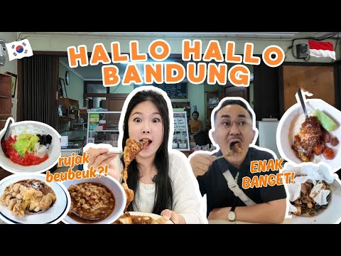 DAY-1) COBAIN KULINER SARAPAN LEGEND DI BANDUNG! #makananindonesia #korean