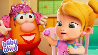Babies Paint Easter Eggs 🐣  Baby Alive Official 🍼 Funny Cartoons for Kids ✨ Kids Videos 💕