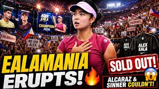 🔥 ALEX EALA ACHIEVES WHAT ALCARAZ & SINNER COULDN’T! EALAMANIA ERUPTS! 😱🔥🇵🇭