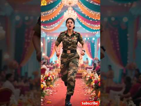 🇮🇳 Indian Army Hero Saved Bride’s Life From Terrorist Attack 😱💍 #ai #indianarmy #viralvideo #bride
