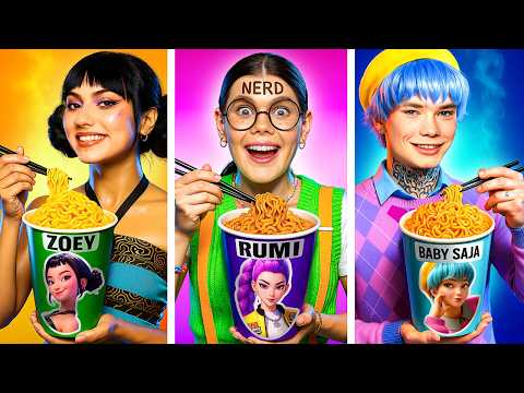 Кей-поп Охотницы На Демонов в реальной жизни! Как стать K-Pop звездой Руми?!