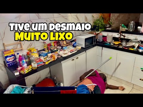 CASA MUITO SUJA 🤮 SABADO DIA DE FAXINA - DESMAIE AÍ VER COMO ESTAVA - Lilian mãe de 3