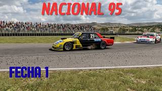 Fecha 1 - Nacional 1995 | Triangulo Del Tuyu | RetroFactor #simracing #racing #retro #ford