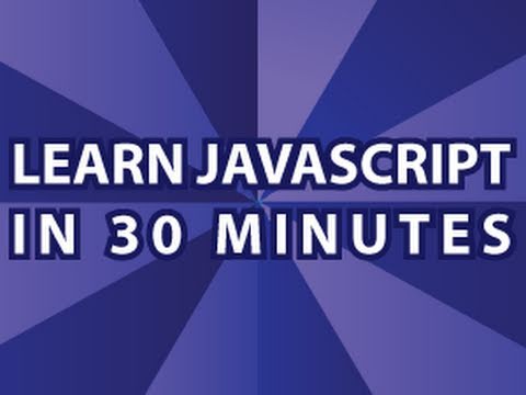 JavaScript Video Tutorial Pt 1