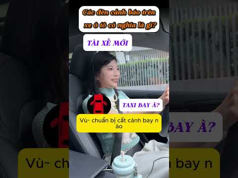 Đèn cảnh báo trên xe có ý nghĩa gì vậy? #shorts