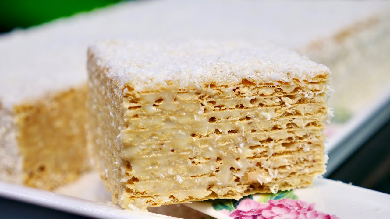 Торт Рафаэлло из Вафельных коржей (Очень Просто и Вкусно)