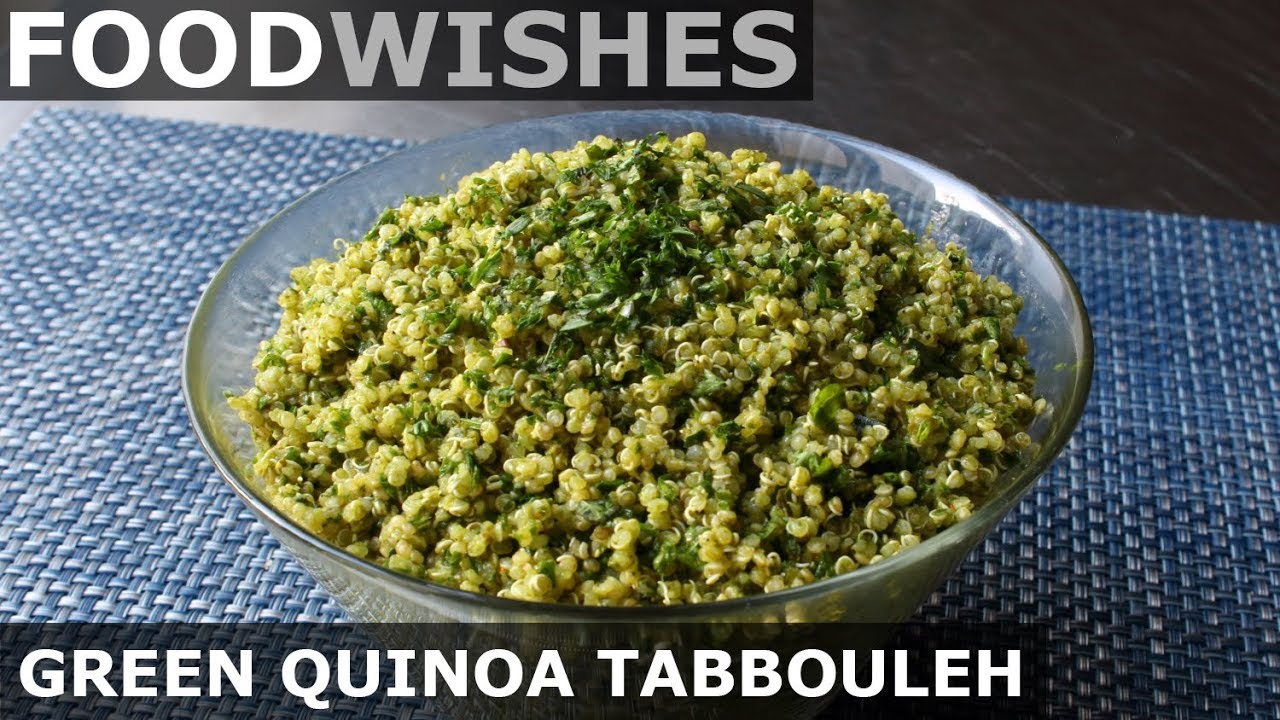 Green Quinoa Tabbouleh