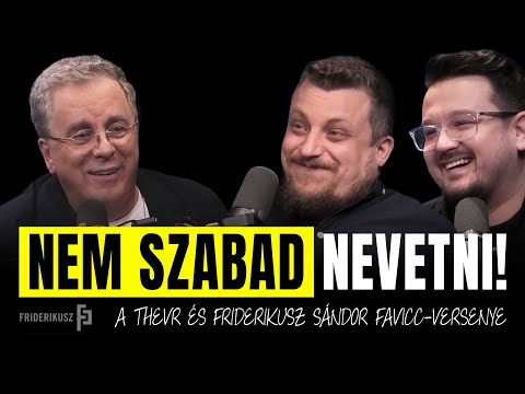 NEM SZABAD NEVETNI! - A TheVR-os Pisti és Jani, valamint Friderikusz Sándor favicc-versenye / F.P.