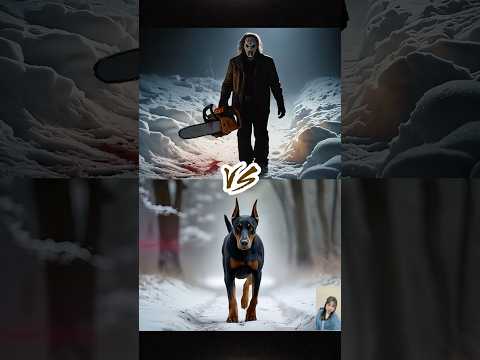 Jason Voorhees vs 10 Fierce Dogs: Great Dane, Siberian Husky & Saint Bernard Lead the Charge!