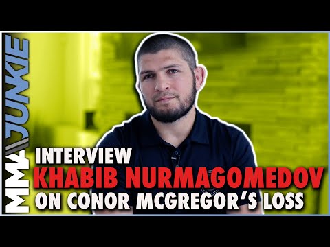 Khabib Nurmagomedov reacts to Conor McGregor's loss, leg break | UFC 264