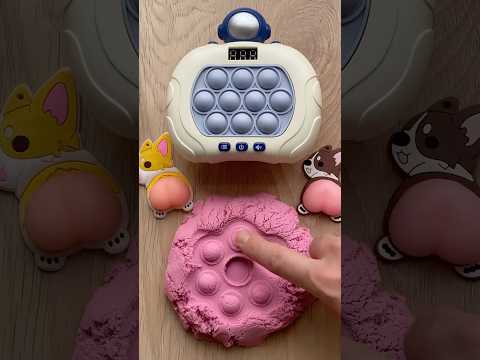 Kineticsand Popit Machine! 😱🤣🤩 #satisfying #kineticsand #popit #machine #trend #funny #shorts