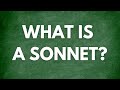 Understanding Sonnets